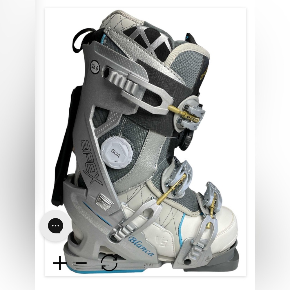 Apex ski boots like new